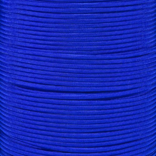 Paracord Planet Blue 550 Paracord – All Our Solid Shades of Blue in One Spot – Sizes Range from 10’-1000’ – Electric Blue