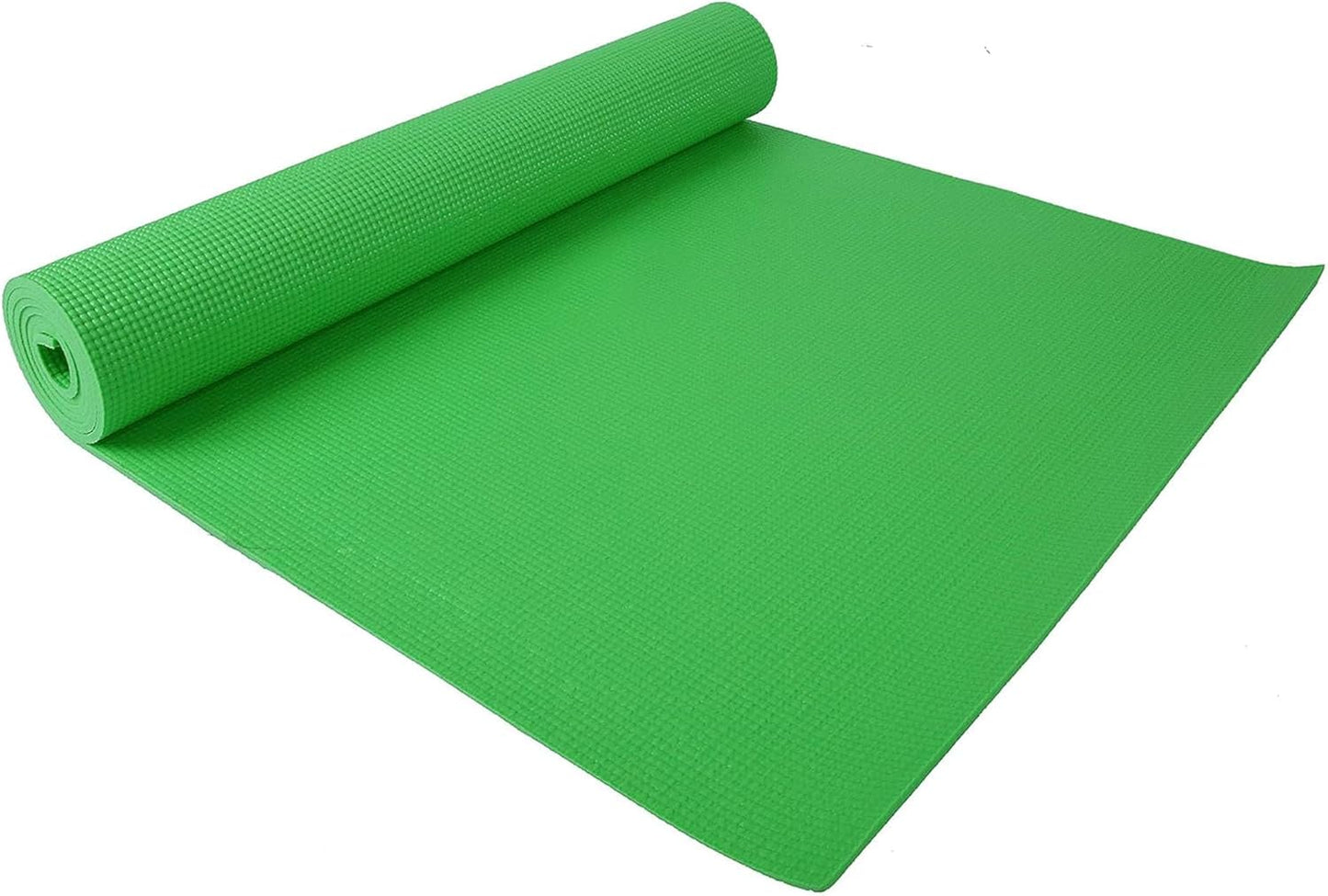 Fitvids All Purpose 1/4-Inch High Density Anti-Tear Exercise Yoga Mat with Carrying Strap, Multiple Colors