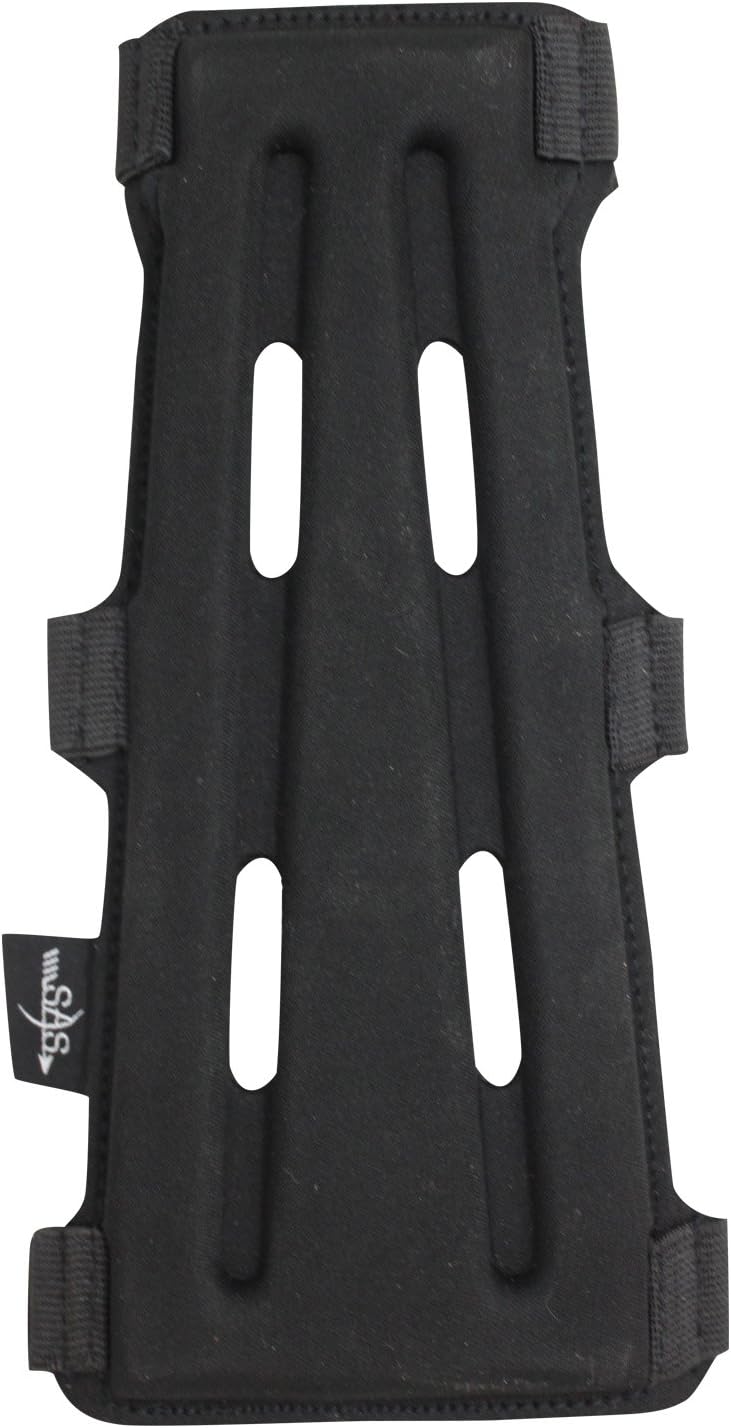 SAS 8" Armguard Archery Bow Range with 3-Strap Buckles