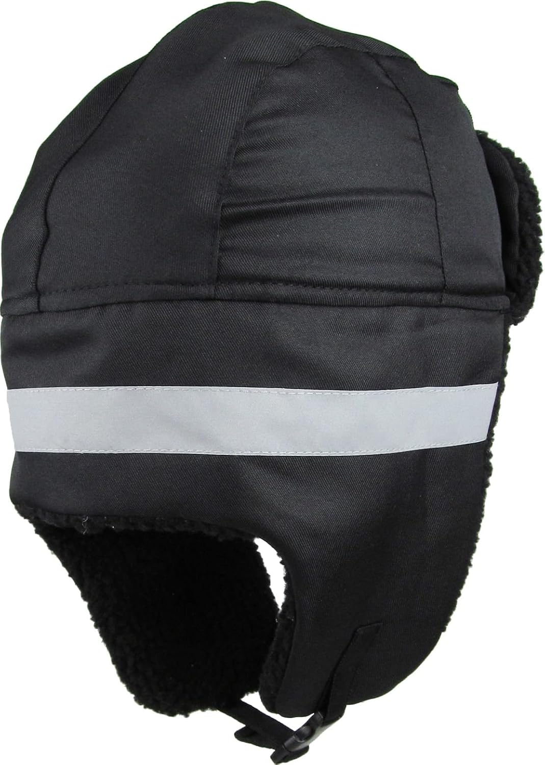 Hi Viz Trapper Warm Workwear Cold Windproof Winter Aviator Trooper Hunting Hat Ushanka Bike