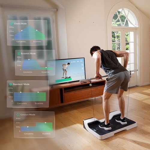Speediance Gym Pal All-in-One Smart Home Gym Machine, Total Body Resistance Strength Training Machine, Fitness Trainer with 200+ Curriculum and 4 Training Modes, Portable Gym & Home Exercise Equipment