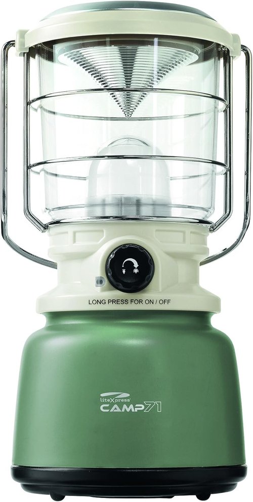 1000 Lumen LiteXpress LXL907078B Camp Lantern - Bright, Portable Outdoor Lighting