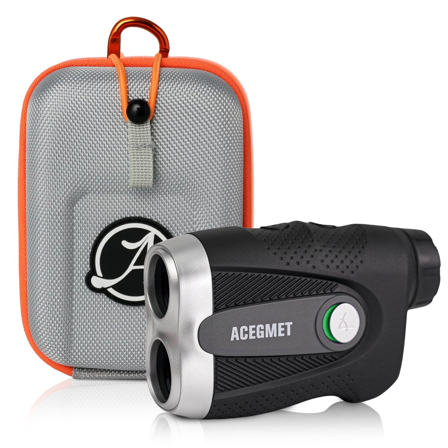 ACEGMET PF2C Golf Rangefinder with Slope, 0.3s Flag Pole Locking Vibration, ±1yd Accuracy, 870 Yards Rechargeable Laser Range Finder Golf with Magnetic, Golf Accessories for Men