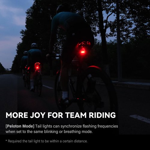 CYCPLUS Bike Radar Tail Light with Precise Brake Sensing, Visual Alerts for Vehicles Up to 175 Yard, 2000mAh Rechargeable Battery, Auto ON/Off, IPX6 Waterproof Bicycle Rearview Light for Night Riding