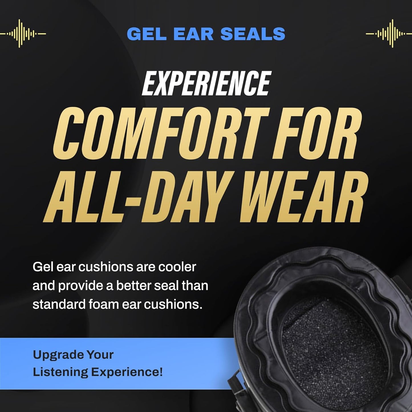 Pro Ears Gold II 30 Electronic Hearing Protection, Military Grade Tactical Ear Muffs, NRR 30 DB