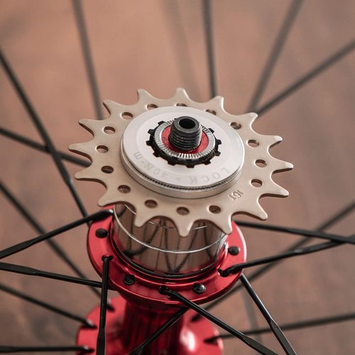 CyclingDeal Conversion Kit Fixie Bike Single Speed Compatible with Shimano Sram Cassette Freewheel Hub Adaptor - for Mountain and Road Bike Gear Cog Spacers