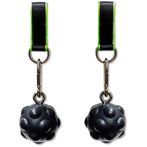 Trademark Innovations Pull Up Power Grip Balls Climbing Board Bouldering Hangboard Grip Trainers