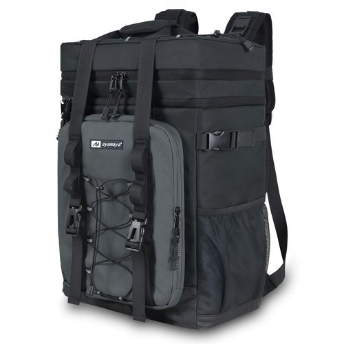 Backpack Cooler - AYAMAYA Upgrade Leakproof Cooler Backpack with Padded Top Handle, 40 Cans Large Waterproof Insulated Camping Coolers for Beach, Fishing, Picnic, Travel, BBQ