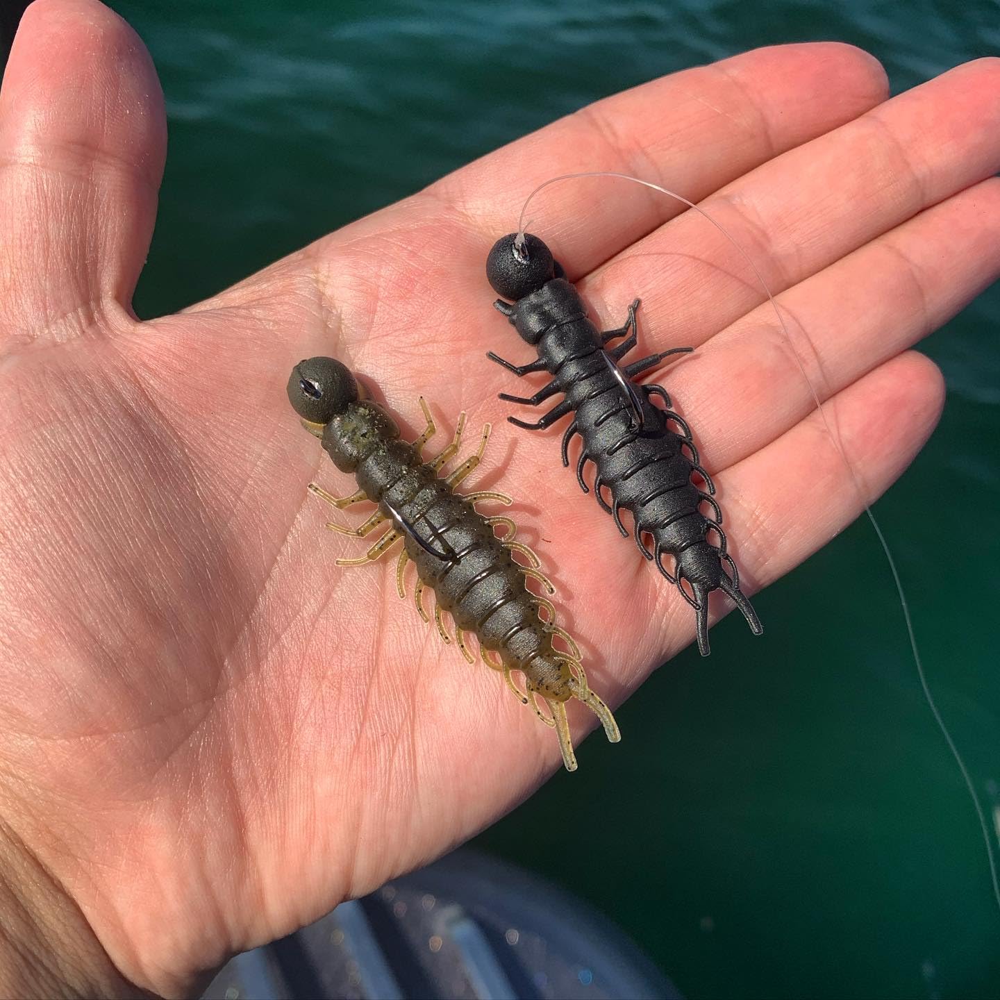 Great Lakes Finesse Juicy Hellgrammite - Matte Black - 2.4"