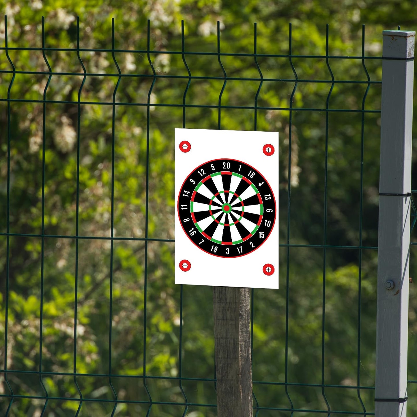 Feifeiya 100 Pack Paper Targets for Shooting Gun and Rifle Game Battle Highly Visible Instant Splattering Targets for Shooting Range or Outdoor Practice