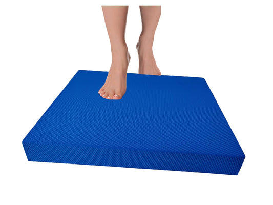 Generic Exercise Balance Pad, Foam Pad for Physical Therapy, Stability Workout, Knee & Ankle Exercise, Strength Training, Rehab - Blue