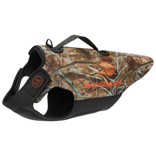 BASSDASH Dog Camo Neoprene Adjustable Hunting Vest Waterproof Chest Protection