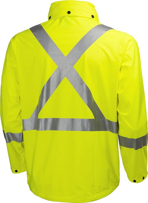 Helly-Hansen Men's Alta CSA Rain Jacket - Durable Workwear for All Weather
