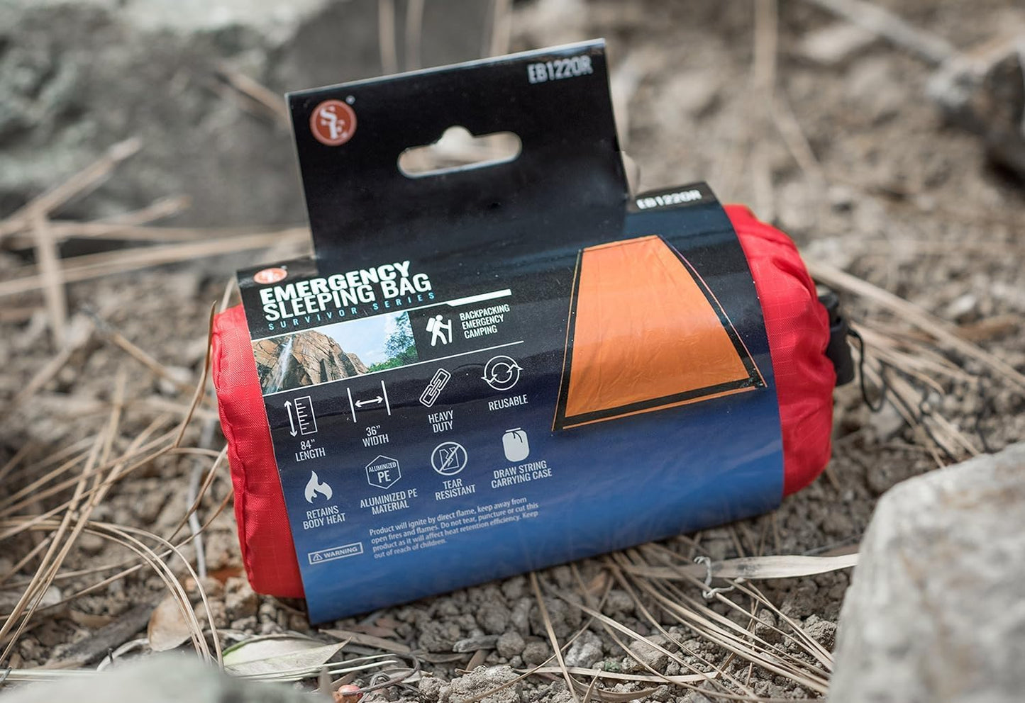 SE Survivor Series Emergency Sleeping Bag - EB122OR