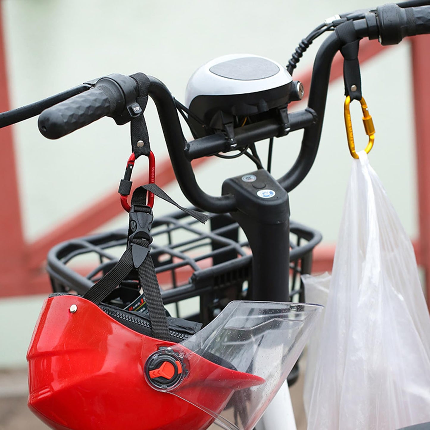 Generic 10 Pack Keychain Clips with Screw Gate, Aluminum Alloy Carabiners, Multiple Color Options, Secure Locking, Durable Design, Not for Climbing