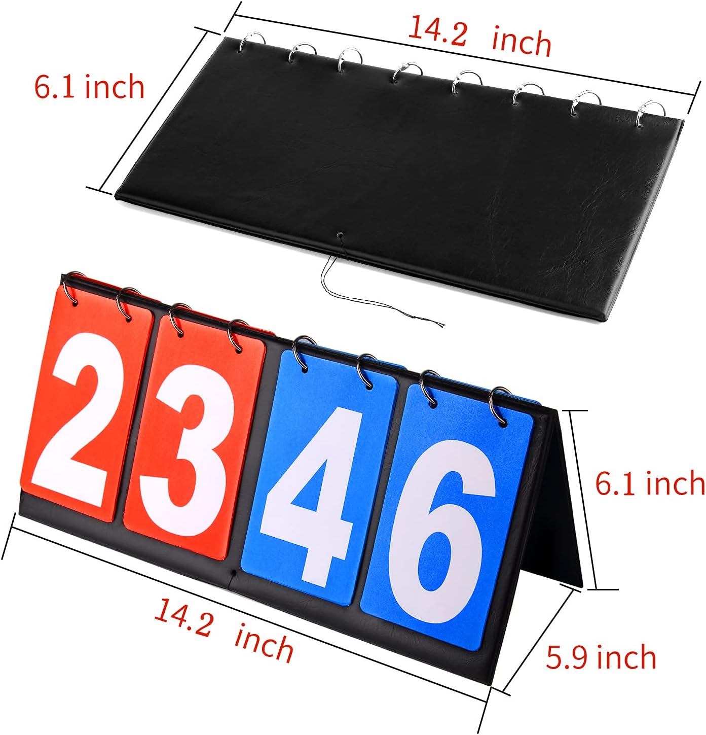 Scoreboard Score Keeper | Basketball & Tennis Score Flipper – Durable Design