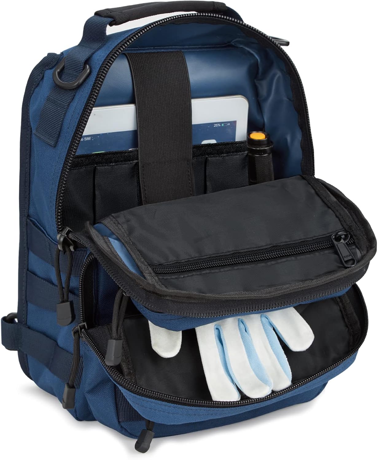 G4Free Tactical Sling Bag Backpack Military Rover Shoulder Sling Pack Molle EDC Small Crossbody Chest Pack