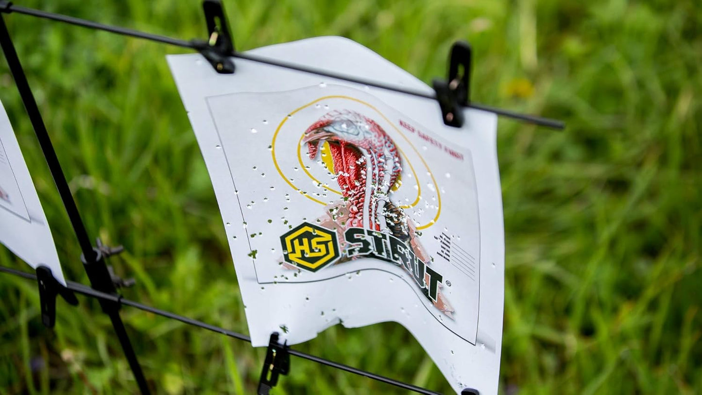 Hunters Specialties Full Size Paper Shooting Practice Turkey Targets - 11 inch x11 inch - 12 Pack