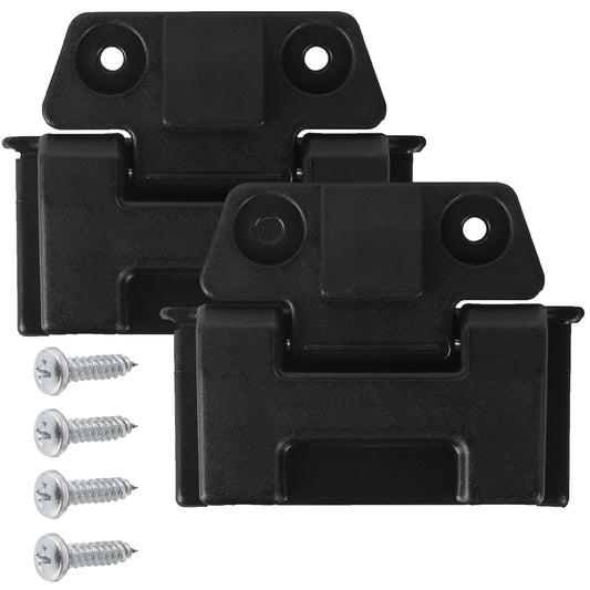 Aussio (2 Pack) Coolers Hinge for Igloo 25, 52, 72 Qt BMX Coolers Latch Replacement Parts, Cooler Hinges with Screws for Igloo Cooler Replacement Hinges