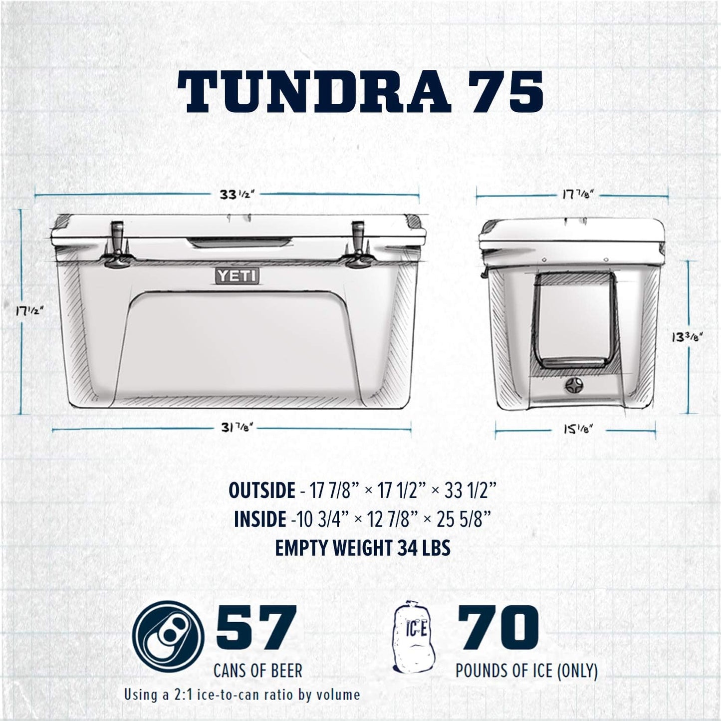 YETI Tundra 75 Cooler