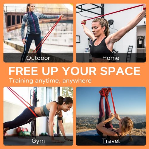 Lysole Push Up Board,Home Gym Pilates Board,Ab Roller Resistance Bands,Ab Workout Equipment Exercise Working Out,Pull Up Board Exercise and Fitness