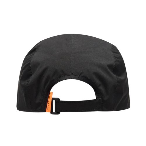 Mac in a Sac Ultralite Men's Running Cap - Highly Waterproof and Breathable - Reflective Detailing and Sun Protection - Jet Black