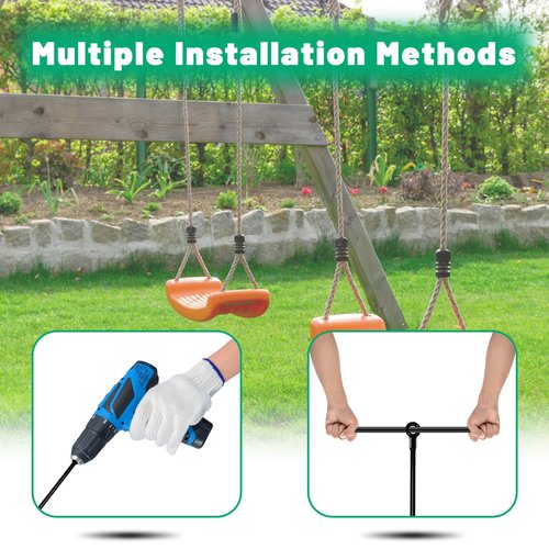 Ground Anchor Kit 4 Pack,18" Ground Anchors Heavy Duty for High Winds,Spiral Earth Anchor for Camping Tent,Shed,Screw in Tent Stakes,Canopies,Car Ports,Securing Animals