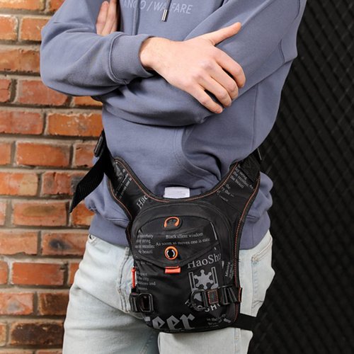 Drop Leg Bag, Waterproof Thigh Bag Motorcycle Leg Bag Nylon Waist Pack Leg Bag for Bike Riding Cycling Hiking Outdoor Sports