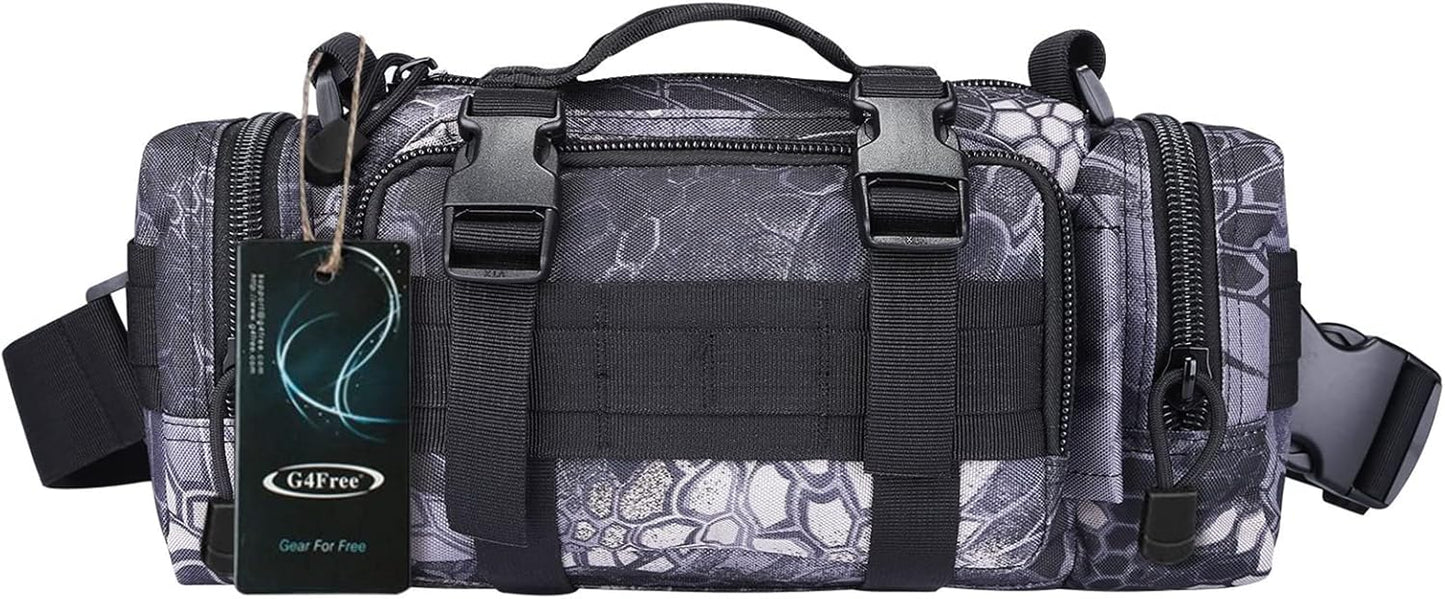 Tactical Waist Pack - G4Free Small Sling Fanny Pack with Hand Carry Handlebar