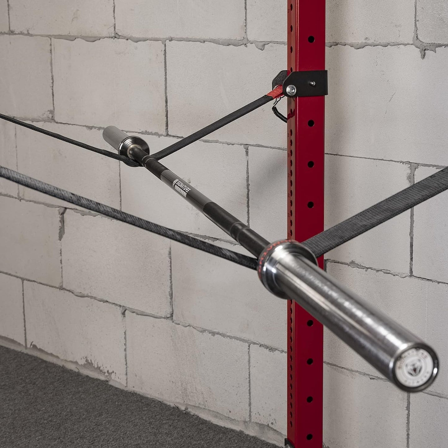 Fitvids 3” x 3” Power Cage Squat Rack Accessories, Safety Straps