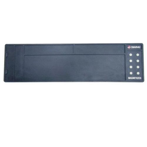 CMAIR4U Rifle Cleaning Mat, Anti-Slip Rubber Mat, Magnetic Maintenance Mat 36" x10" (Large, Stealth Gray)