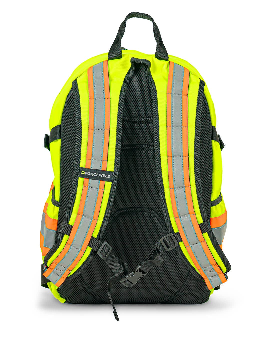 Forcefield Signal - Hi-Vis Reflective Utility Safety Backpack, Lime, Regular