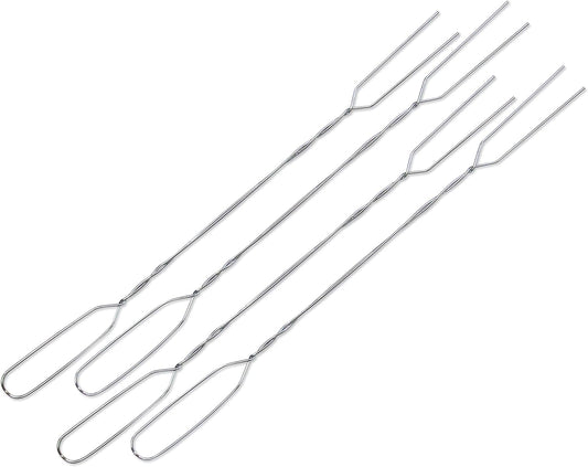 Stansport Steel Toaster Forks (4 Per Package)