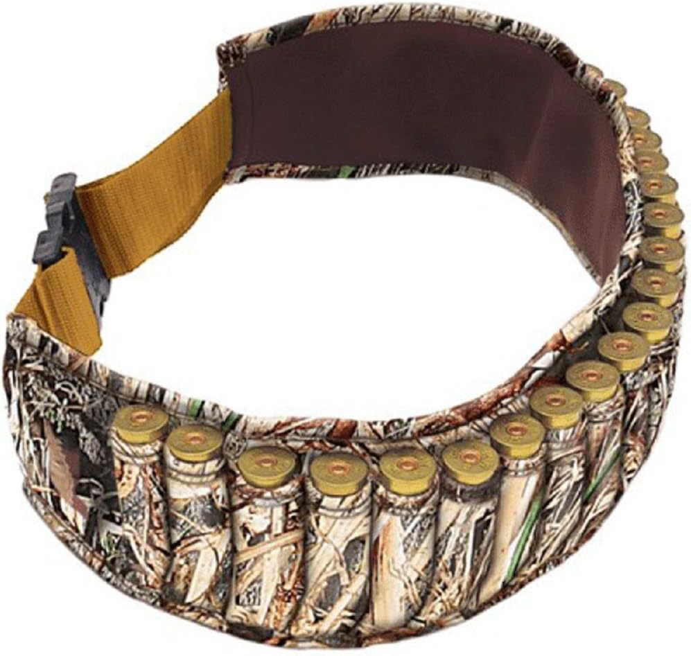 Allen Waterfowl Camo Shotgun Shell Belt, Holds 25 Shells