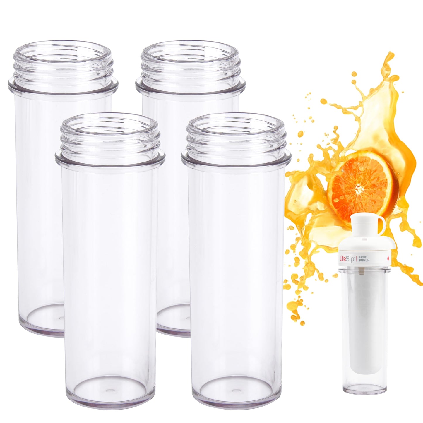 4Pcs Flavor Cartridge Holder, Compatible with Cirkul Sips, Cirkul Flavors Cartridges Replacement Storage, Cirkul Water Bottle Cartridges, BPA-Free Flavors Cartridges Holder for Cirkul Accessories