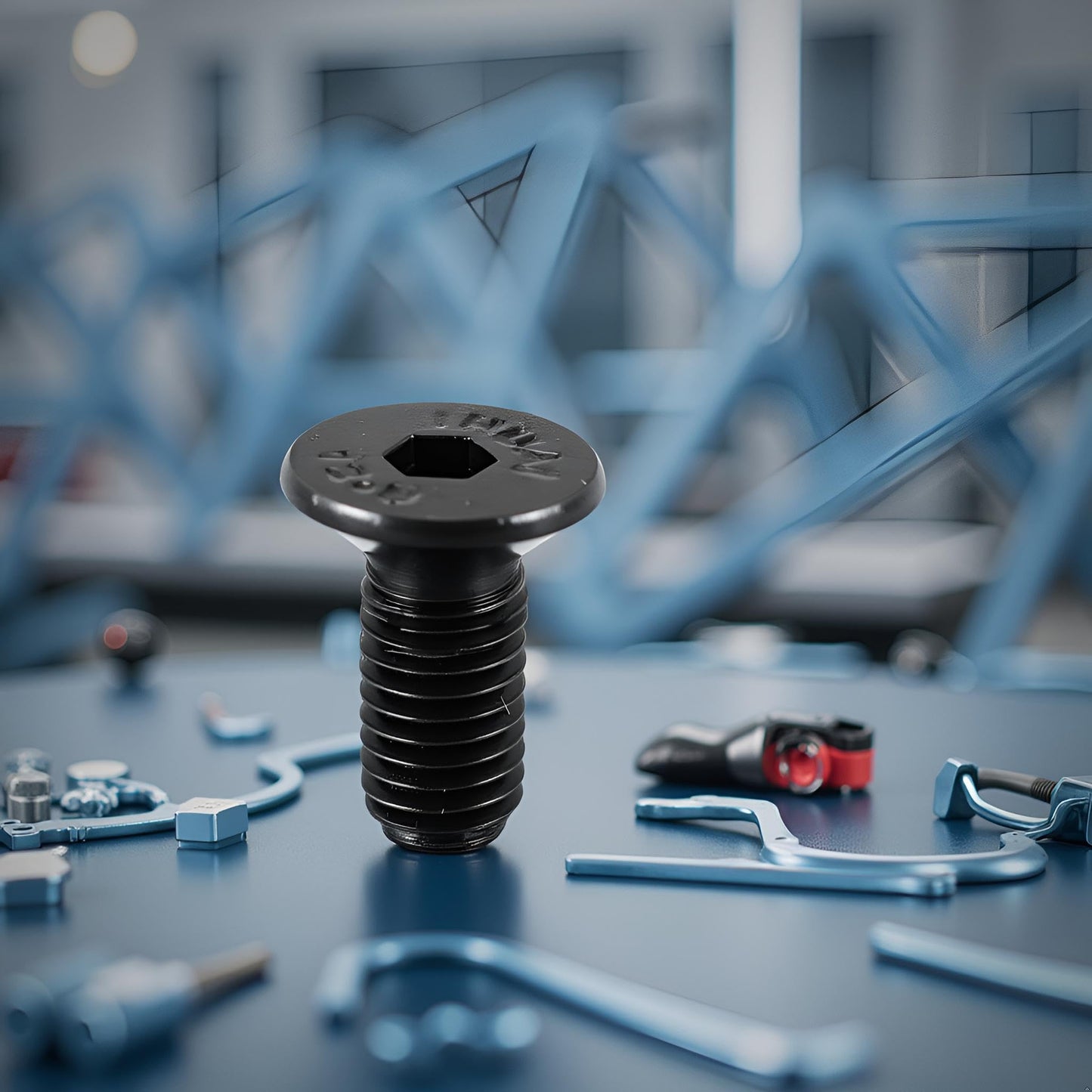 8Pcs Black Bike Shoe Cleat Mounting Screw for SPD - Pedal Steel Pedals Bike Pedals and Cleats and Cleats Parts and Components