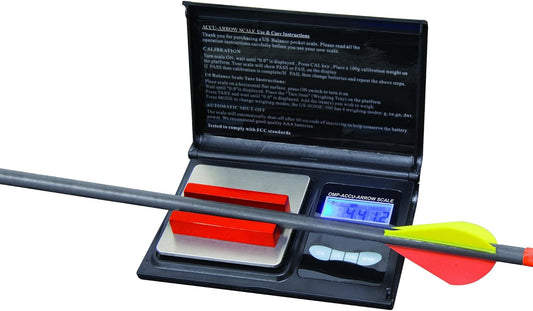 October Mountain Products Accu-Arrow Digital Archery Scale, Black, (37301)