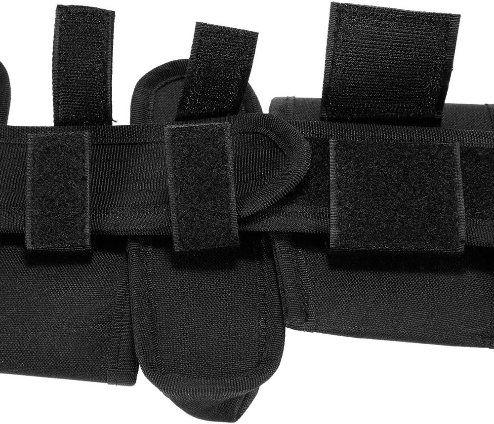 Modular Duty Belt with Pouches & Holster for Law Enforcement, Security & Hunting