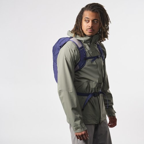 Salomon Unisex Trailblazer 10, Hiking & Trekking Backpack, 10-Liter - Mazarine Blue/GHOST GRAY 16-4703 TCX - NS