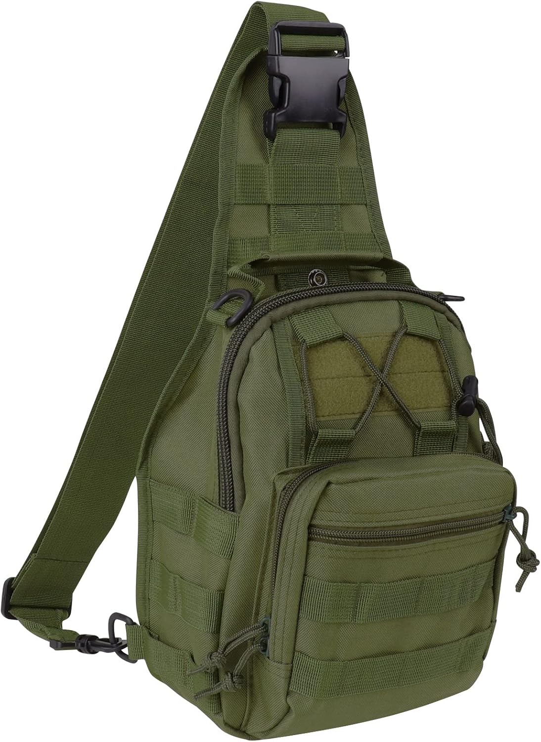 Tactical Waterproof Sling Backpack - Molle Crossbody Chest Bag for Outdoor EDC
