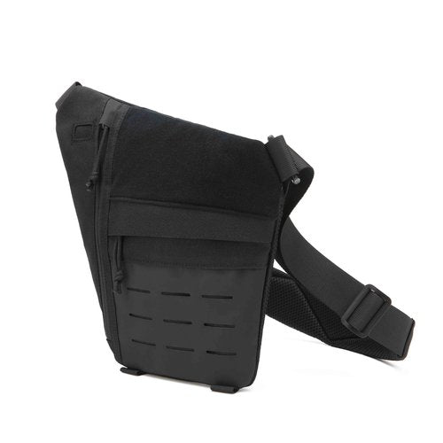 SXJWISHES Tactical Sling Bag Personal Pocket Pack for Men Crossbody Shoulder Bag Conceal Carry Gun Bags for Handguns (Black)