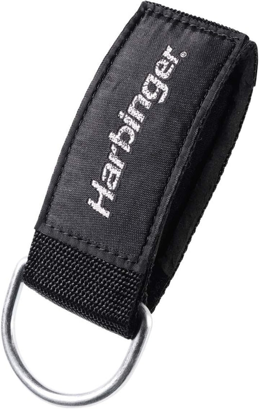 Harbinger Ankle Cuff: Premium Adjustable Support for Strength Training, Cable Machines, and Resistance Workouts – Enhance Comfort and Performance