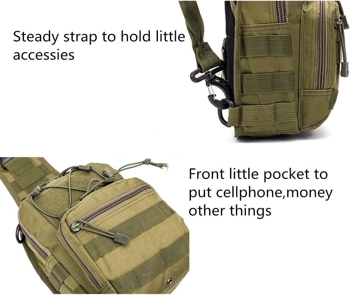 Tactical Backpack Outdoor Shoulder Bag Satchel Sling Chest Packs Daypacks