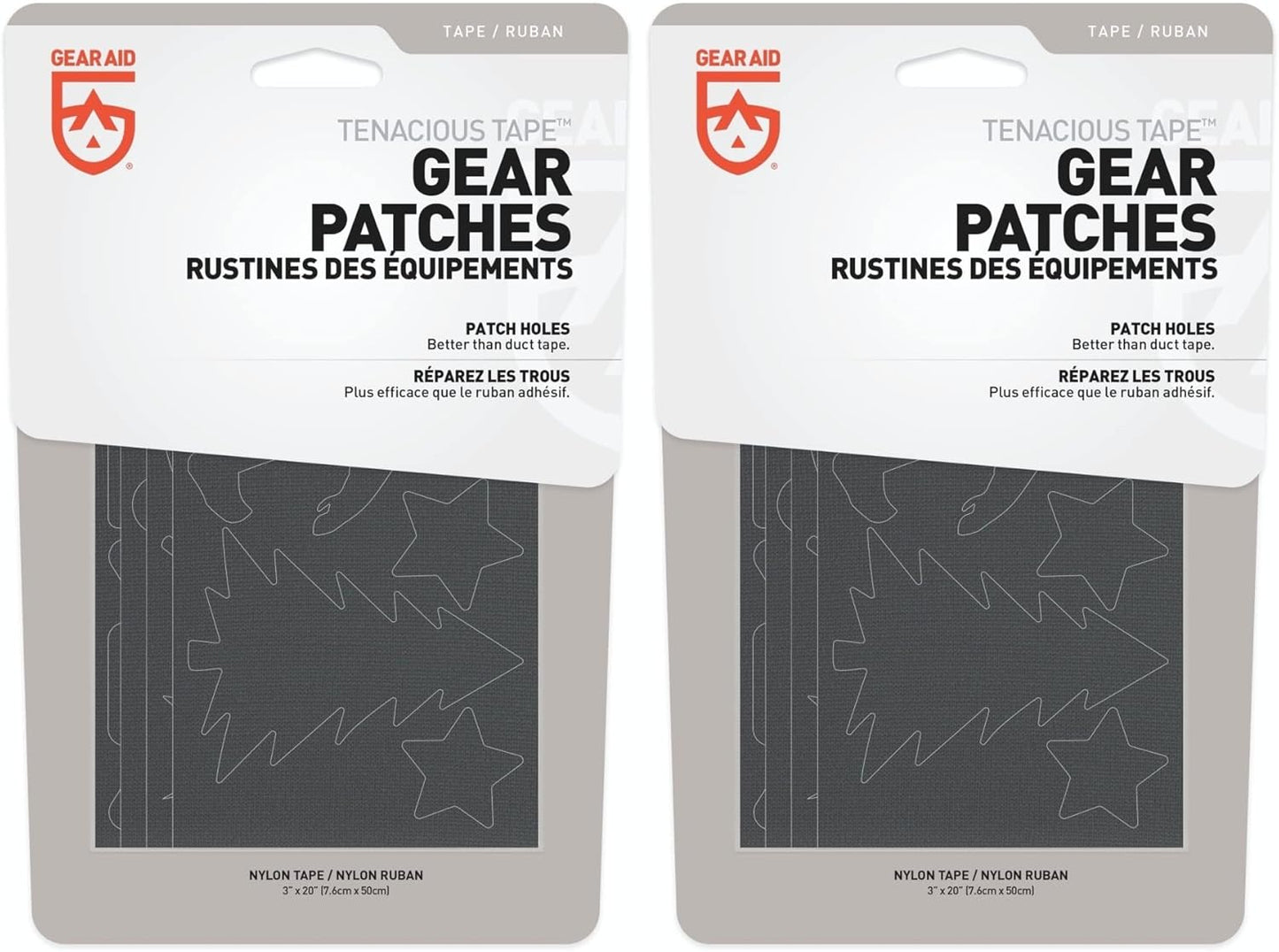 GEAR AID Tenacious Tape Gear Patches for Jacket Repair