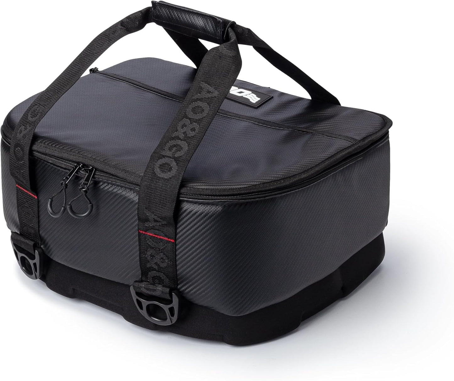 AO Coolers Stow 'n Go Canvas Soft-Sided Cooler, Low Profile and Leak Proof, Insulated for 24-Hour Cold, Black, 38-Can
