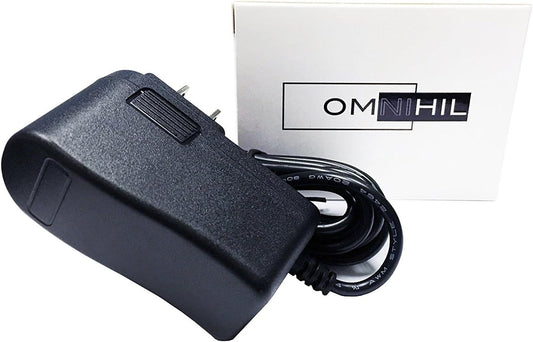 Omnihil AC /DC Power Adapter Compatible with Schwinn 438 Fitness Ellipticals Excerise Bikes