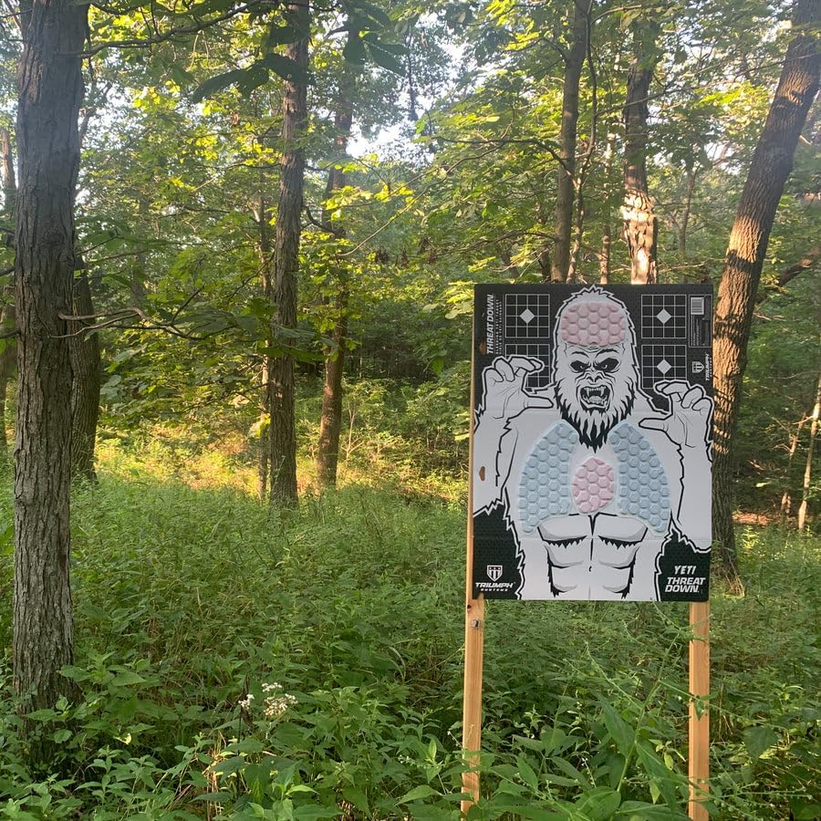 Triumph Systems Threat Down Yeti Reactive Splatter Range Target, 1 Count