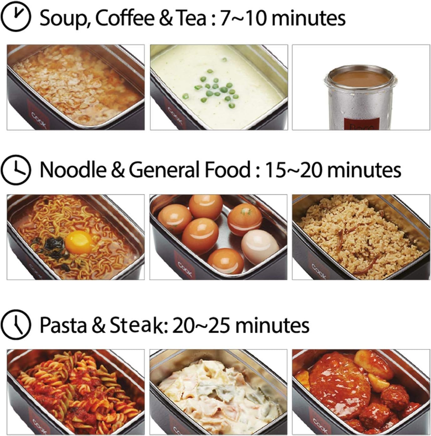 Rectangular Flameless Cookware System