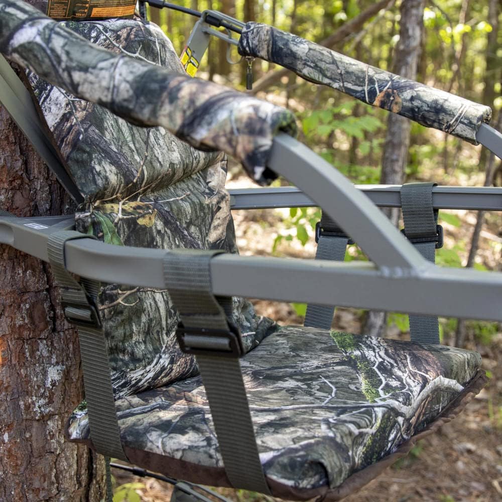 Replacement Seat for Summit Treestands - Mossy Oak Camo Comfort Upgrade