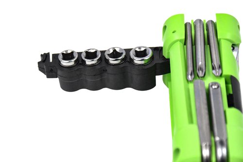 TXDIWWZ Bicycle multitools 16 in 1 bicycle tools kit set Multi Function Accessories Set Hex Spoke Wrench for Road Mountain Bikes Gree